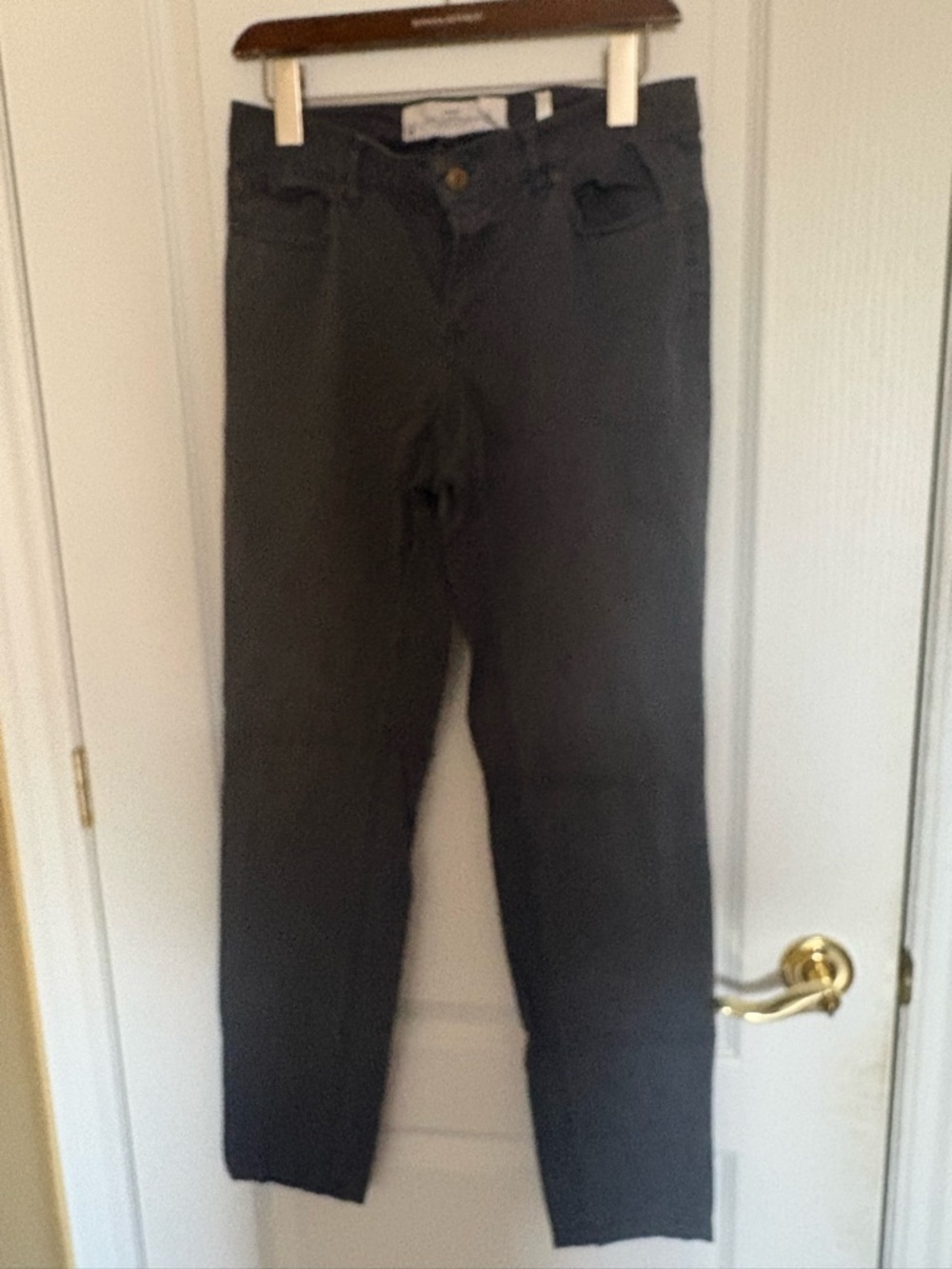 H&M Charcoal Straight Leg Pants